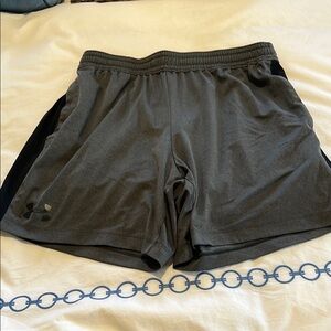 Under Armour Men's Athletic Shorts - Gray and Black